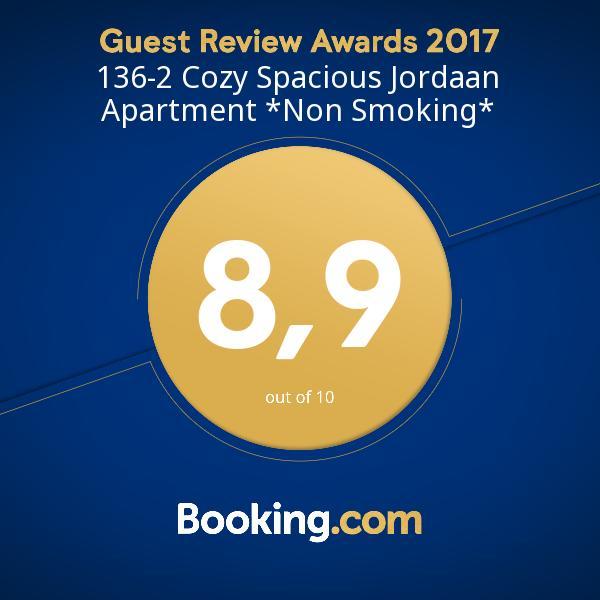 136-2 Cozy Spacious Jordaan *non Smoking* Appartement