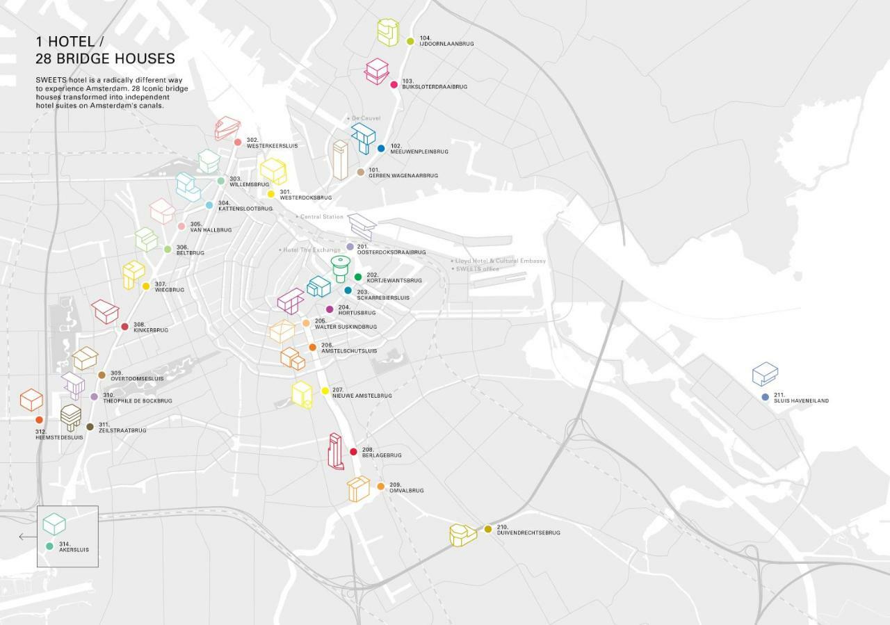 Sweets - Nieuwe Amstelbrug Amsterdam