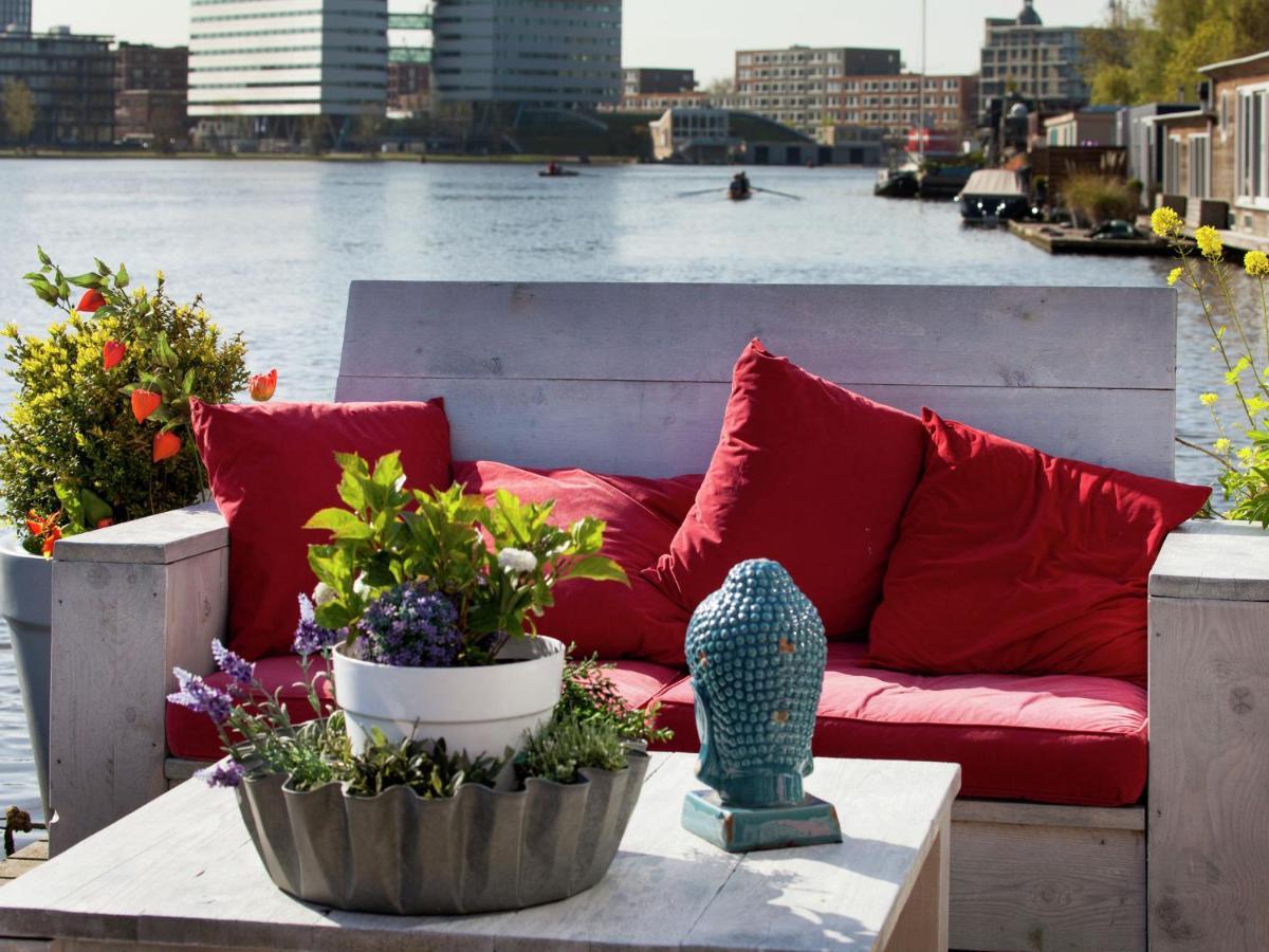 Modern Houseboat In With Terrace Amsterdam