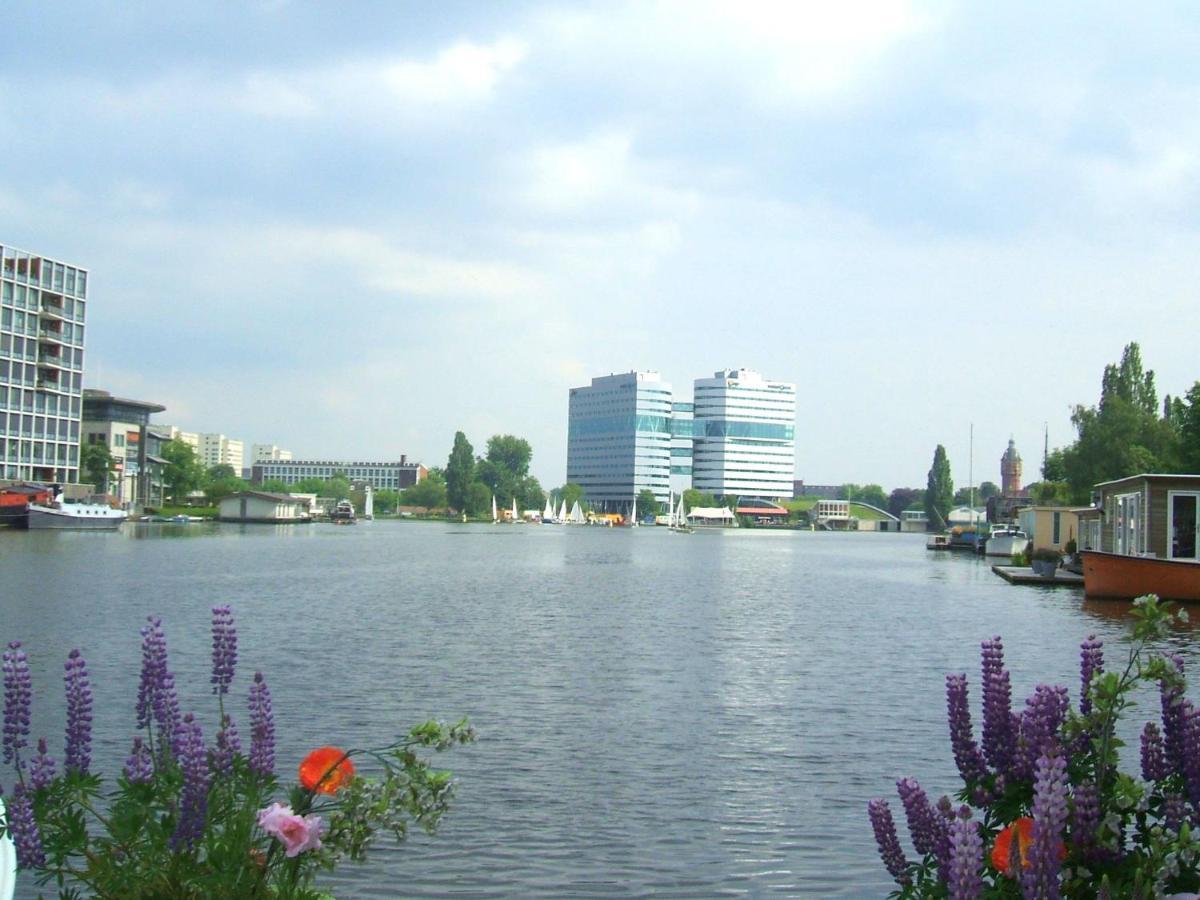 Botel Modern Houseboat In With Terrace *