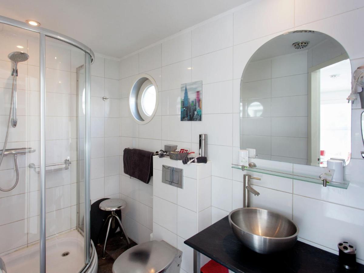Botel Modern Houseboat In With Terrace *