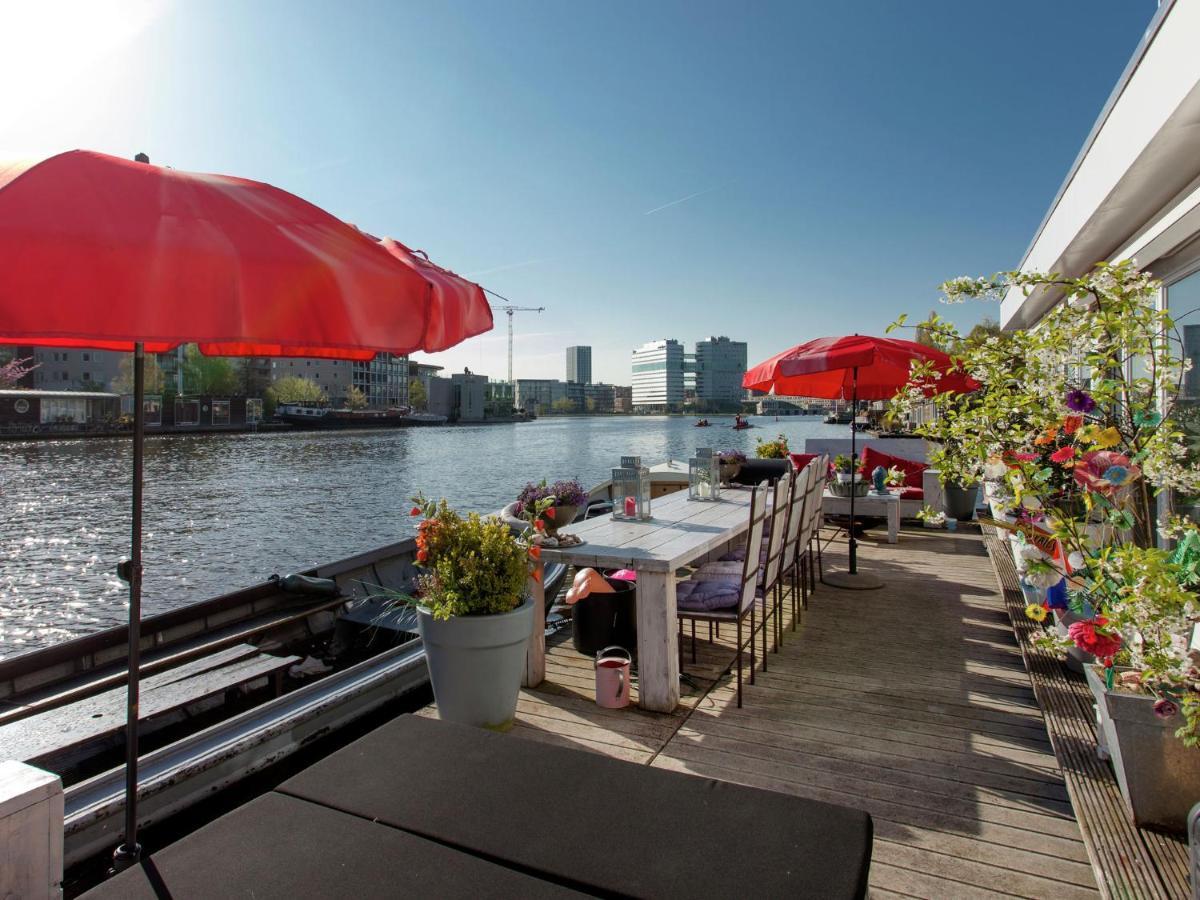 Modern Houseboat In With Terrace Amsterdam