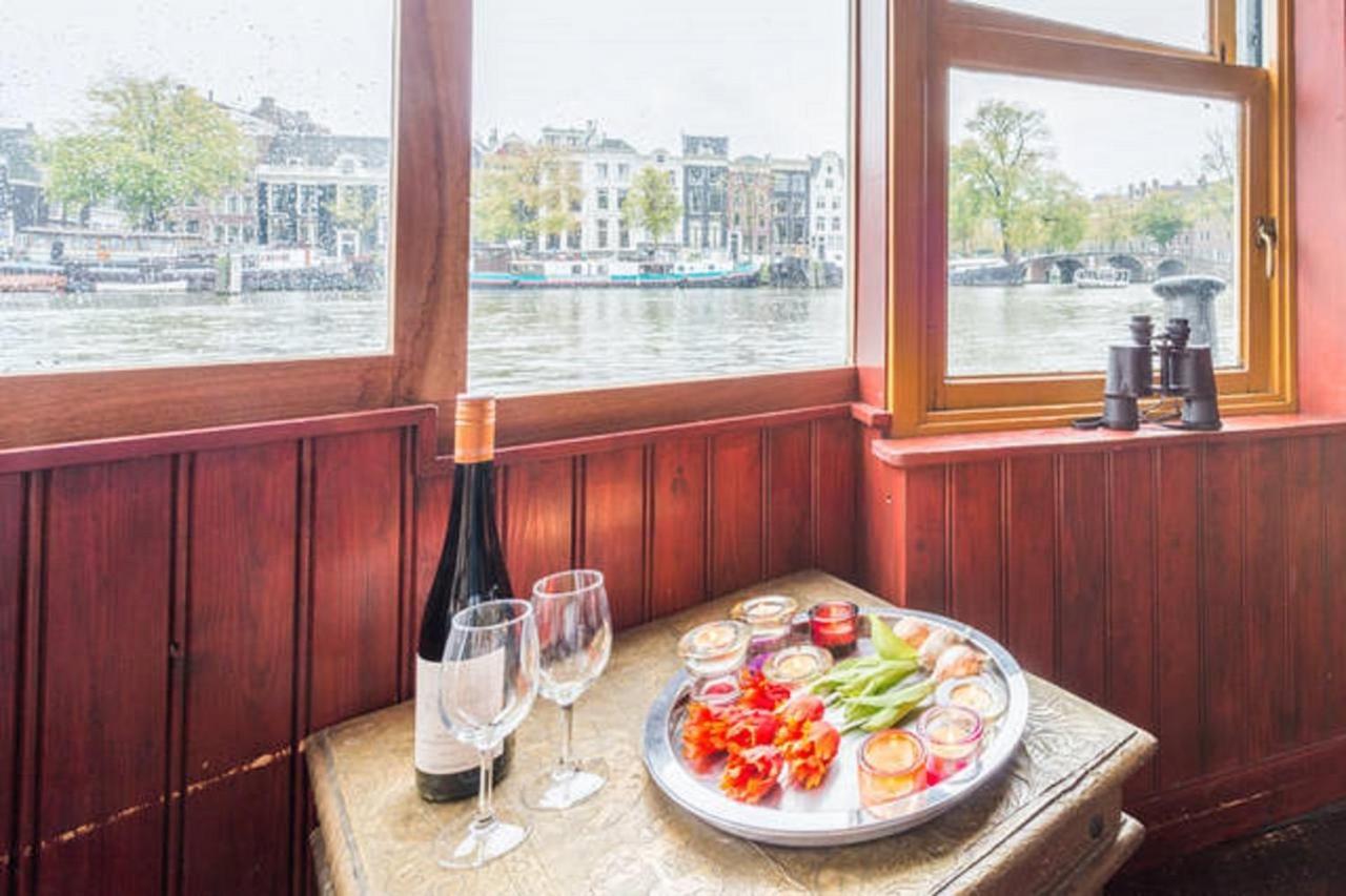 Hotel en barco Houseboat Amstel River Studio *