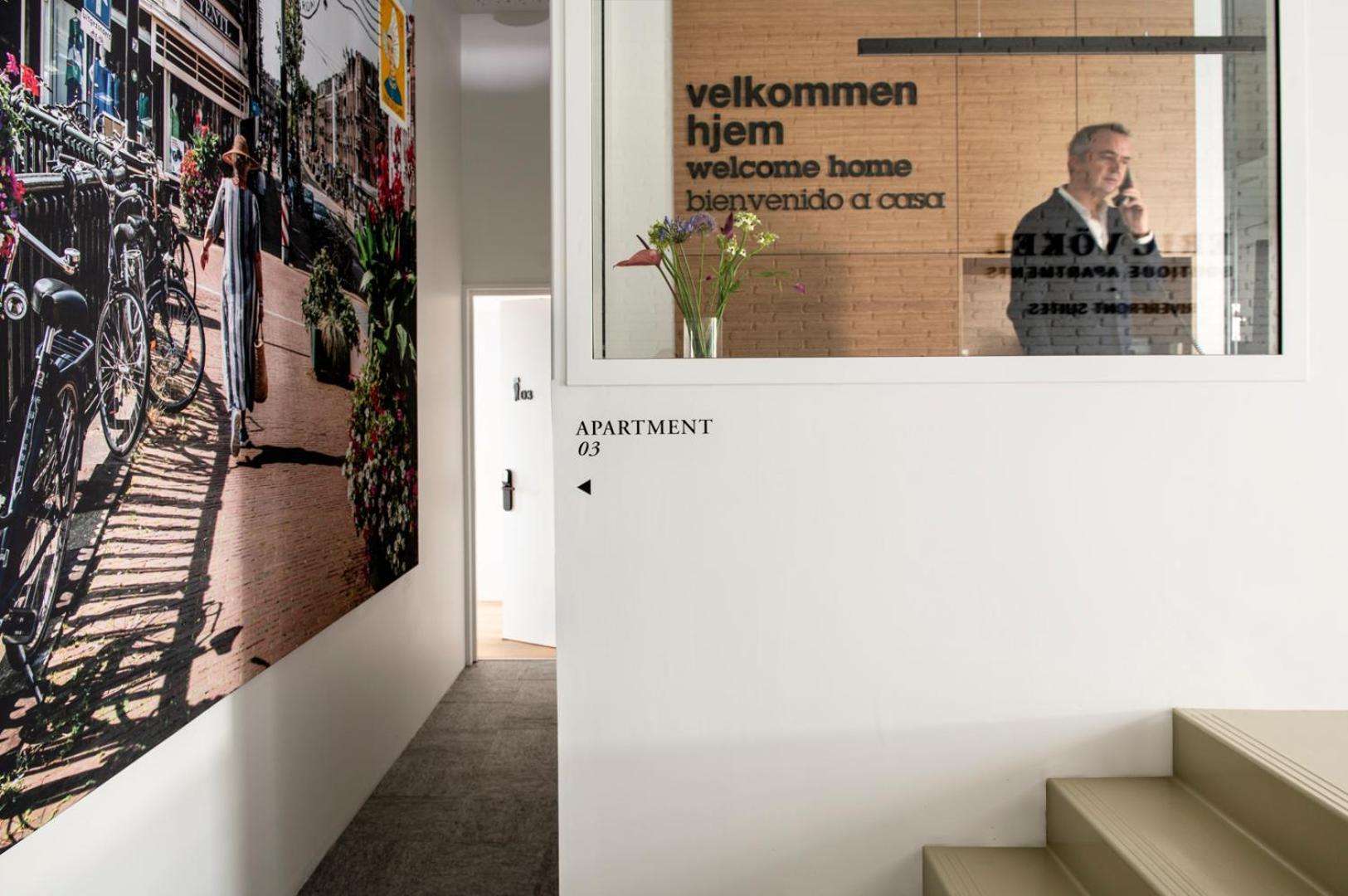 Eric Voekel Boutique - Riverfront Lejlighed Amsterdam