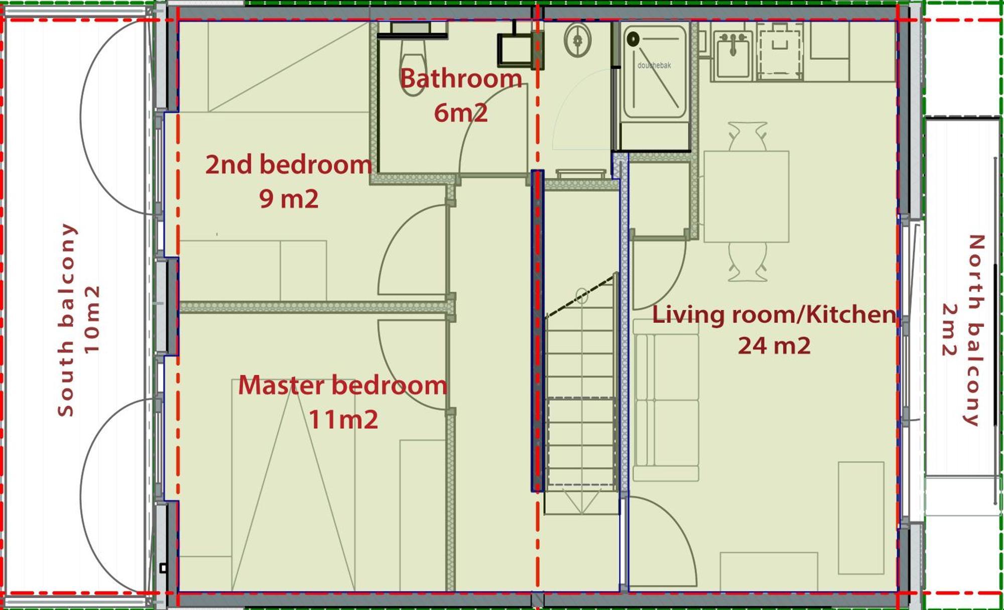 Appartement Met De Krul Amsterdam