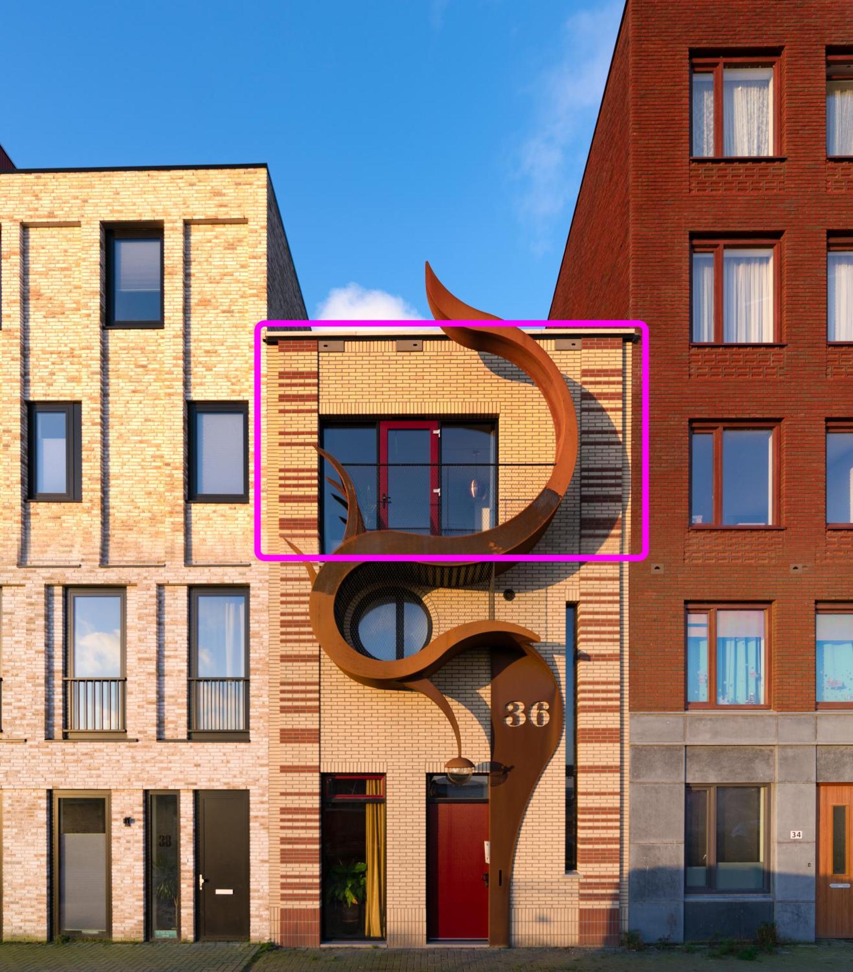 Appartement Met De Krul Amsterdam