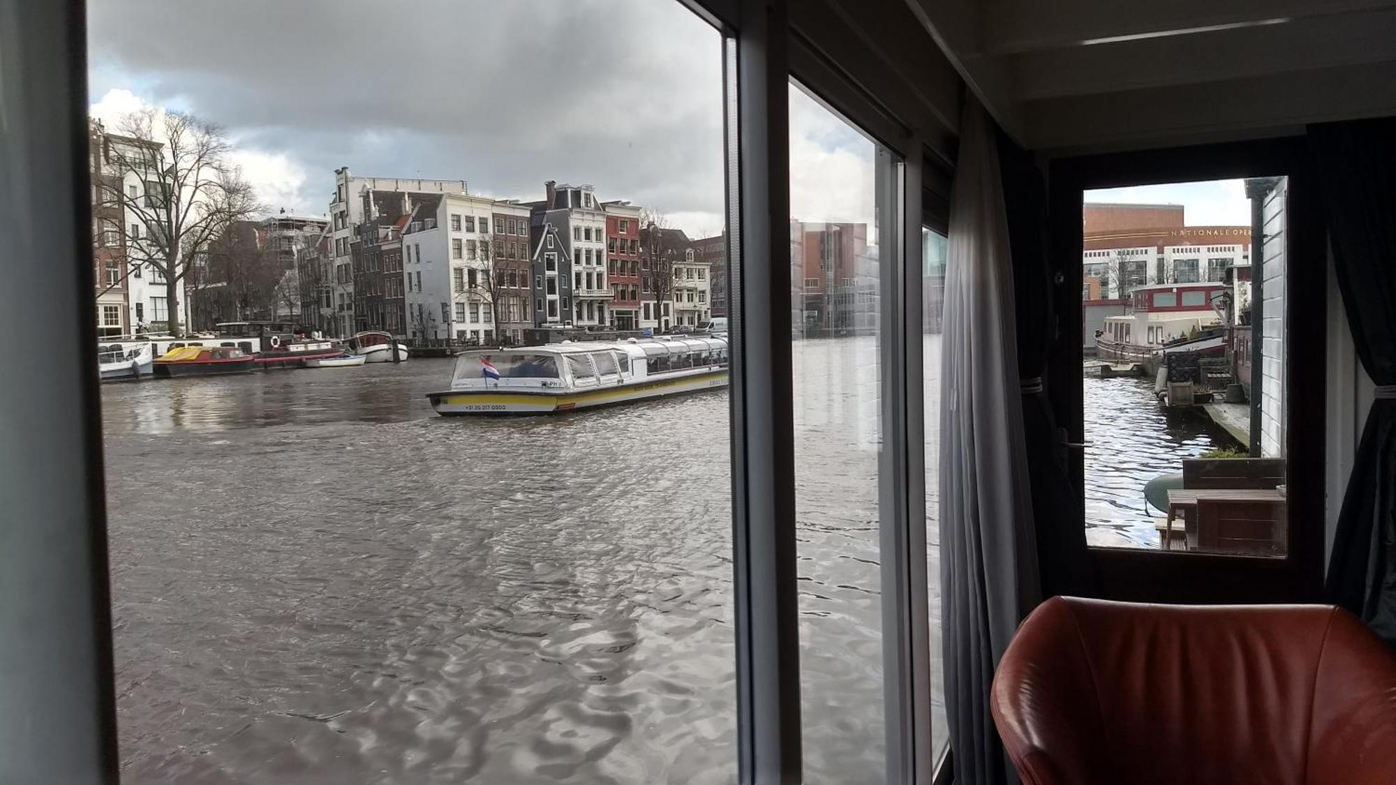 Rembrandt Square Boat Amsterdam