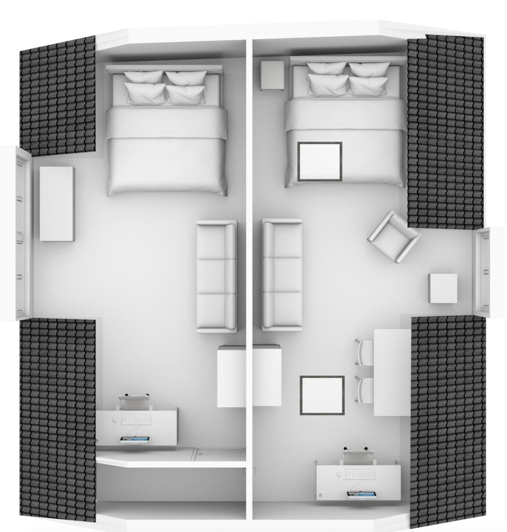 2 For 4 Pax In Monument On 3rd Floor Privat bolig Amsterdam