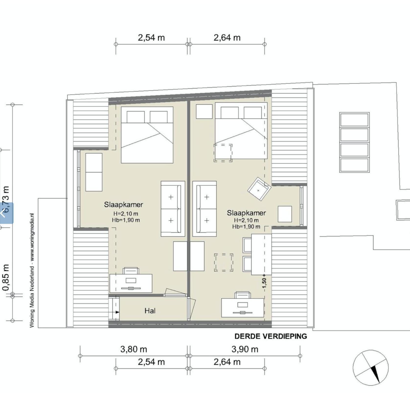2 For 4 Pax In Monument On 3rd Floor * Amsterdam