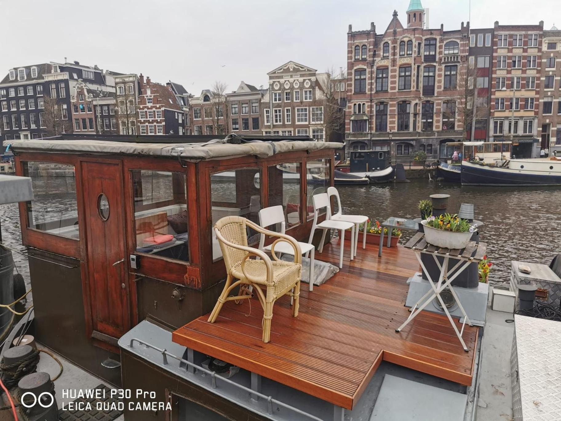 Apartamento Waterloo Square River Vieuw Houseboat Ámsterdam