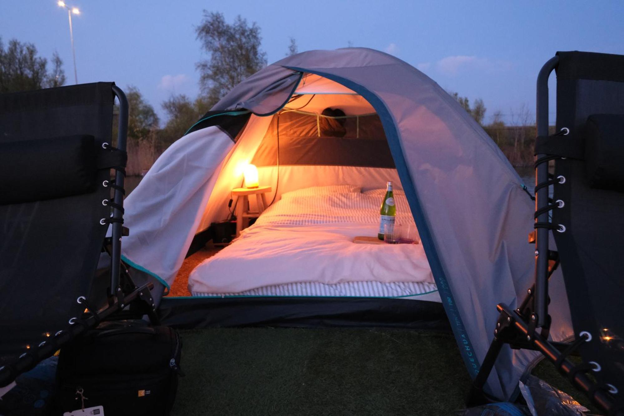 It's A Tent - On A Boat! Luxury tent *