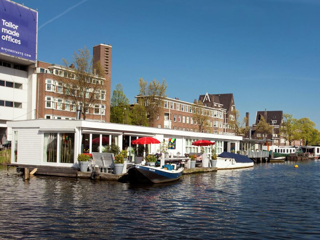 Modern Houseboat In With Terrace
