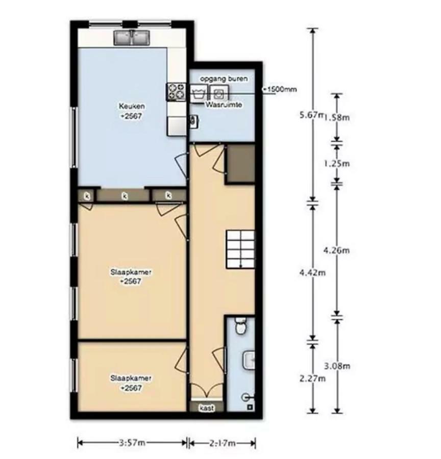 Appartement Classic City Souterrain