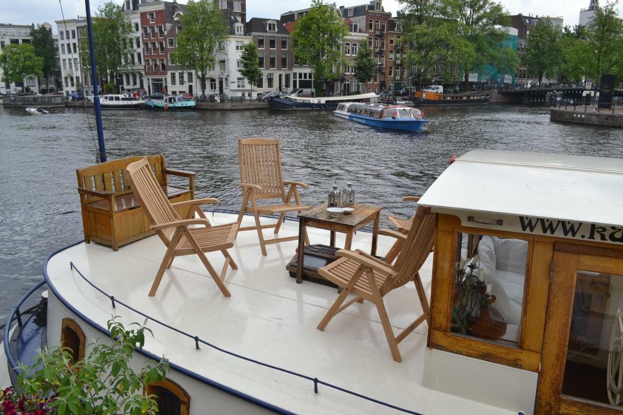 Art Nouveau Houseboat, In Hart Of The City Center Amsterdam