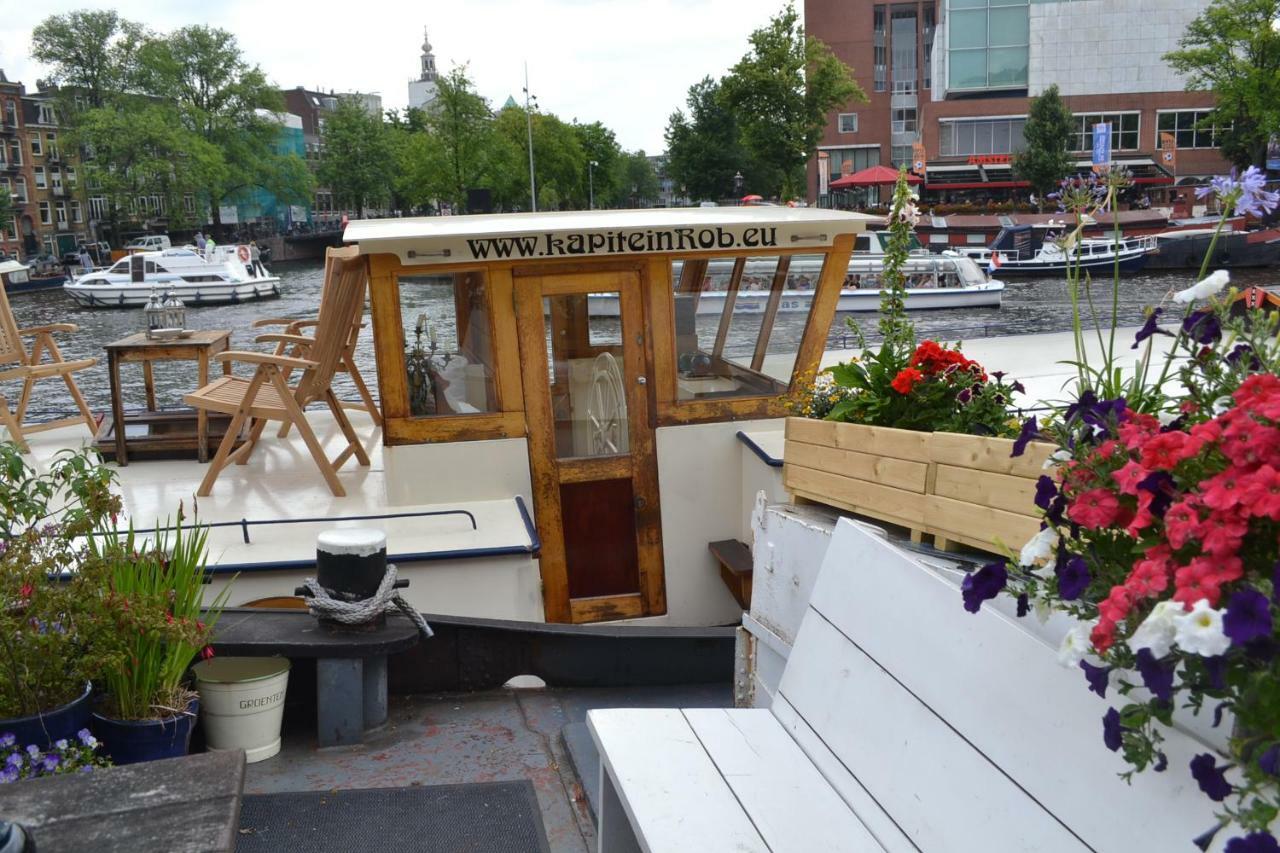 Art Nouveau Houseboat, In Hart Of The City Center Appartement Amsterdam
