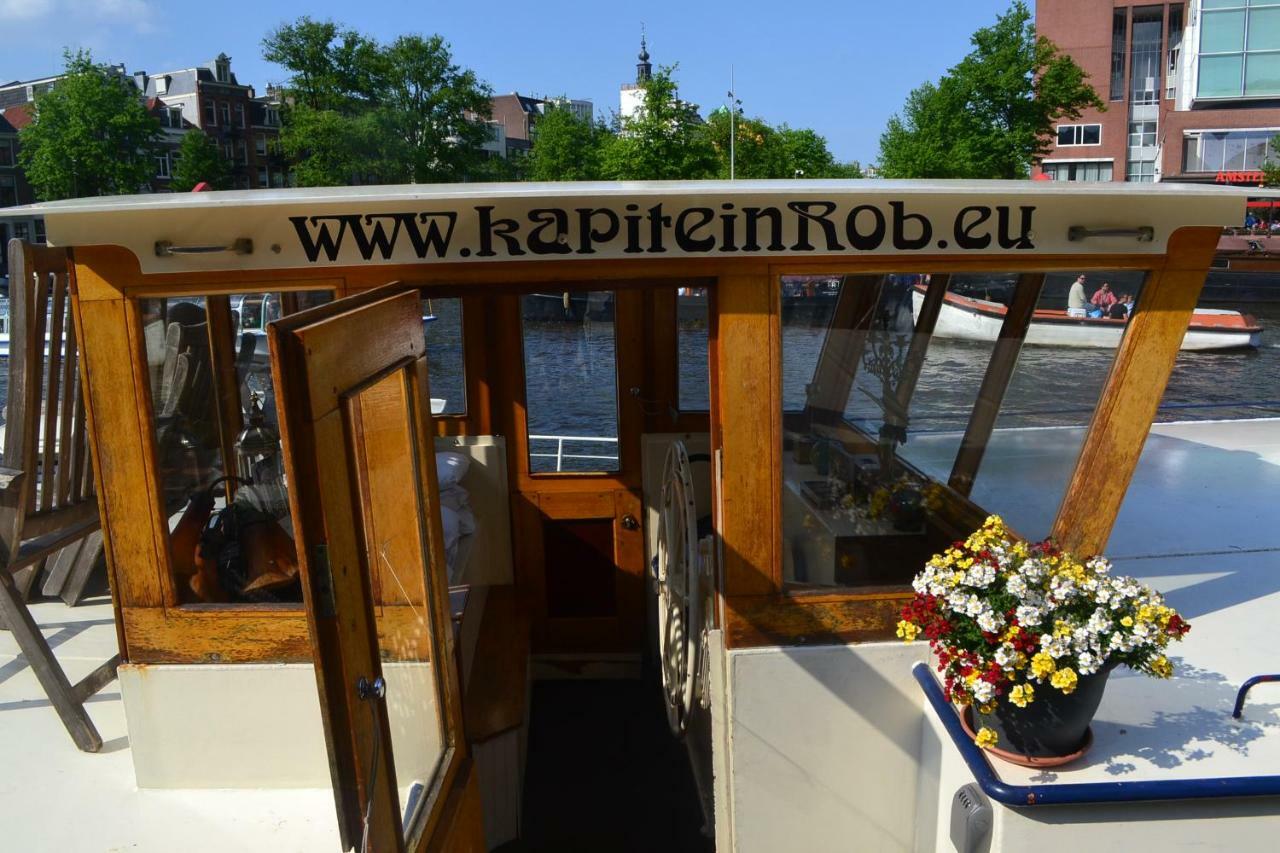Art Nouveau Houseboat, In Hart Of The City Center Amsterdam