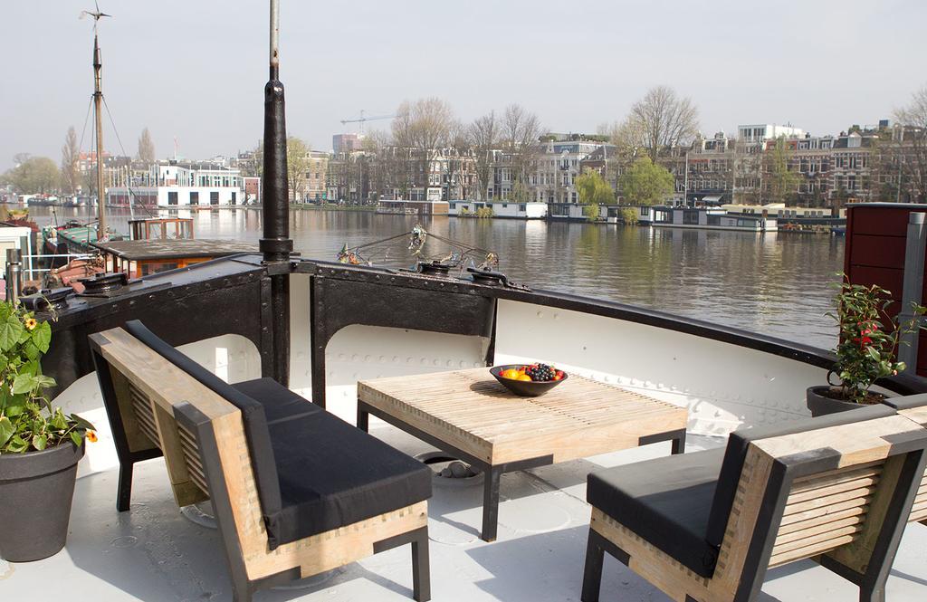 Gp Amstel River Houseboat Feriehus Amsterdam